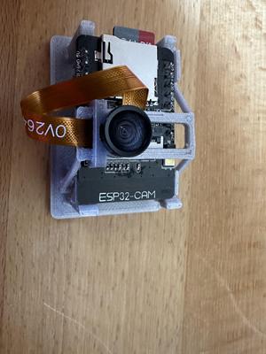 ESP32 Cam wide angle lens holder
