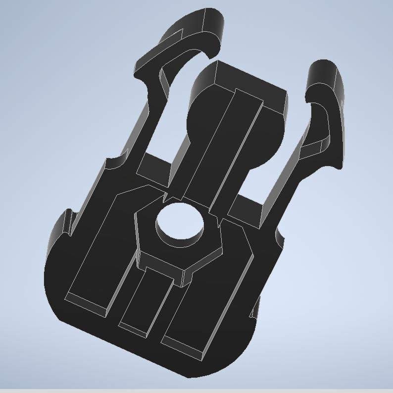 GoPro to 1/4"-20 adapter for vr trackers and camera stuff