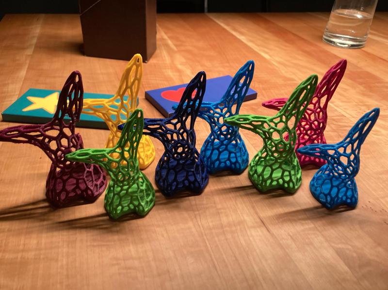 Voronoi Easter Bunny