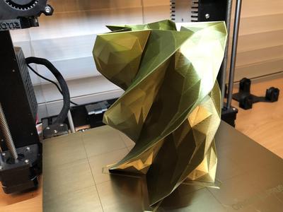 Star Low Poly Vase