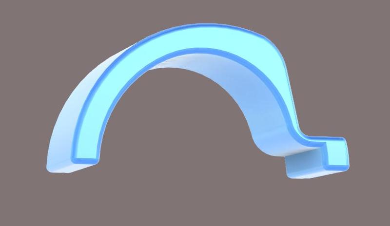 Abstract Phone/Tablet stand