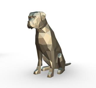 Boxer figure