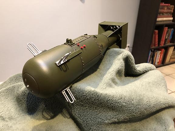 Little Boy Atomic Bomb Display Model