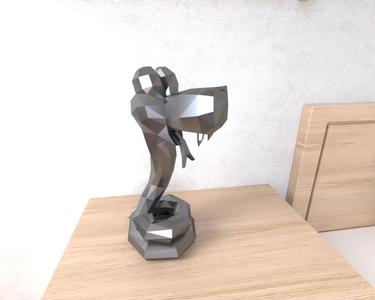 Rattly Snake Lowpoly
