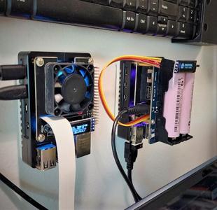 Raspberry Backplate Wall Mount Long (for aluminum cases)