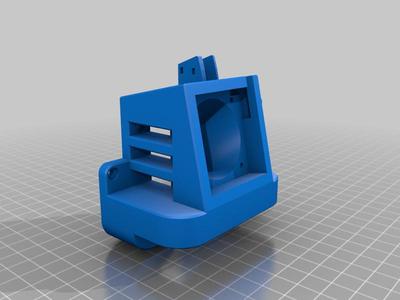 Ender 3 Pro Satsana Dragonfly with stock (4010) blower Remix