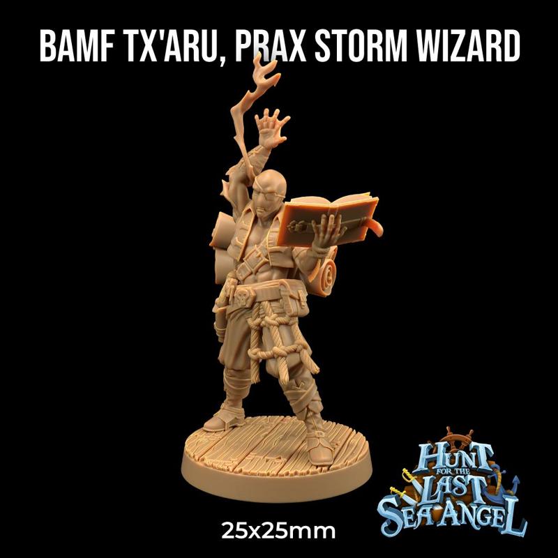 Bamf Tx'Aru, Prax Storm Wizard | PRESUPPORTED | Hunt for The Last Sea Angel