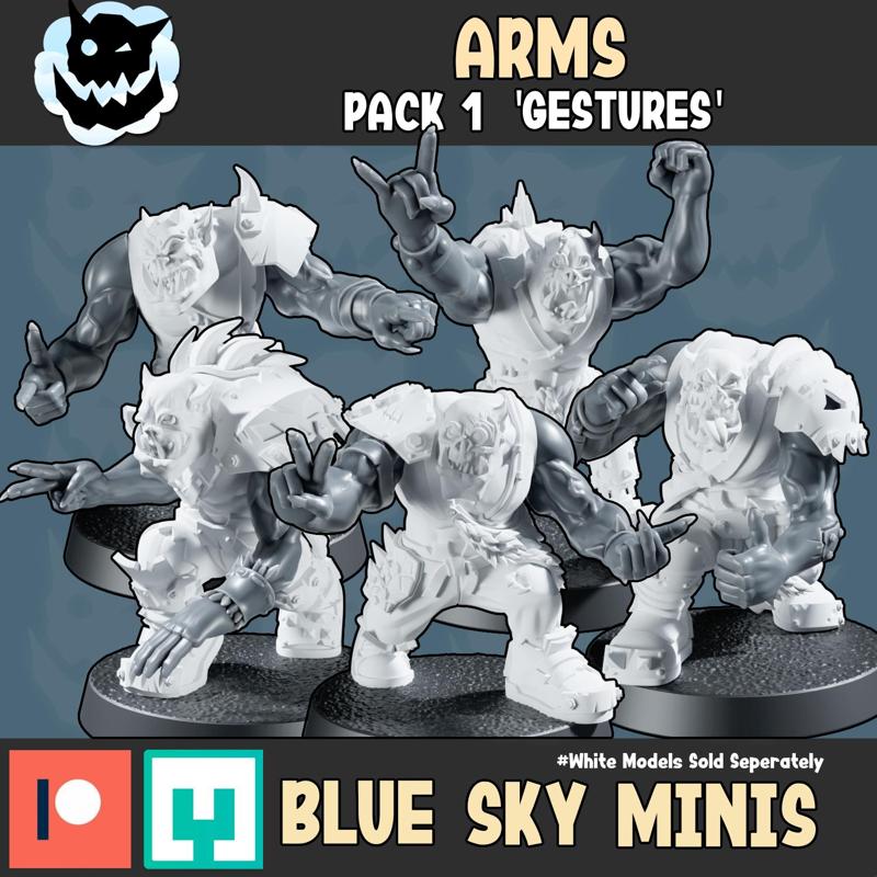 Arm Pack 1 'Gestures'