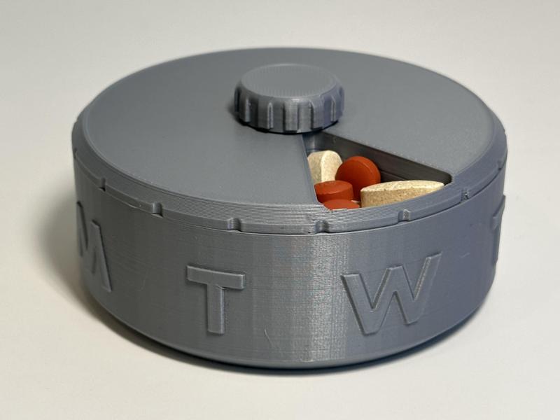 Jumbo Weekly Pill Case [Remix]