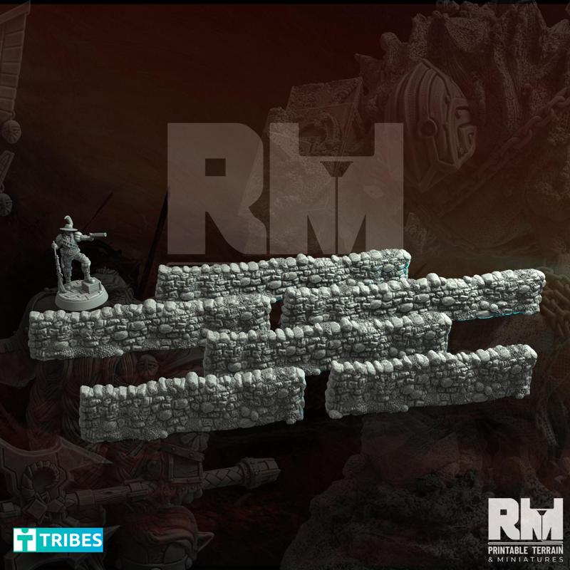 Battlefields: Classic Fieldstone Walls