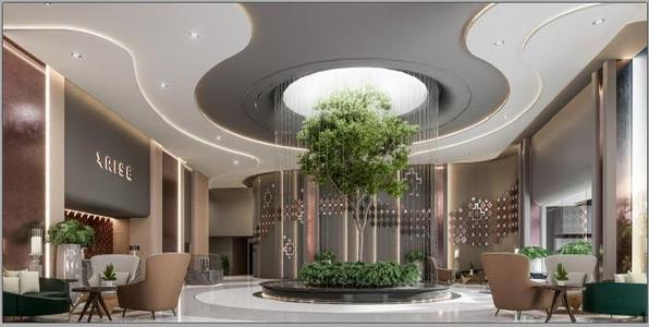 Circle Tendon Water Curtain