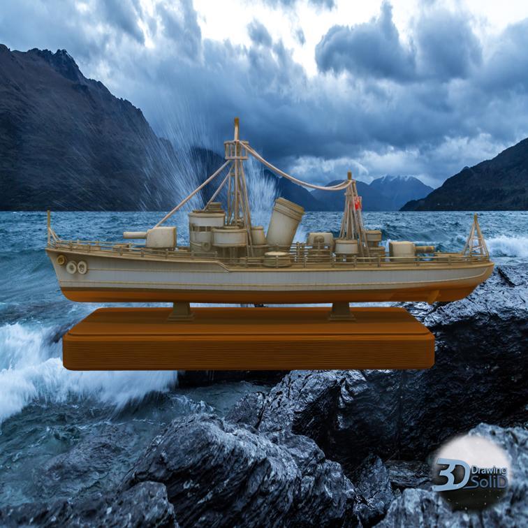 Q-Ship Table Decor