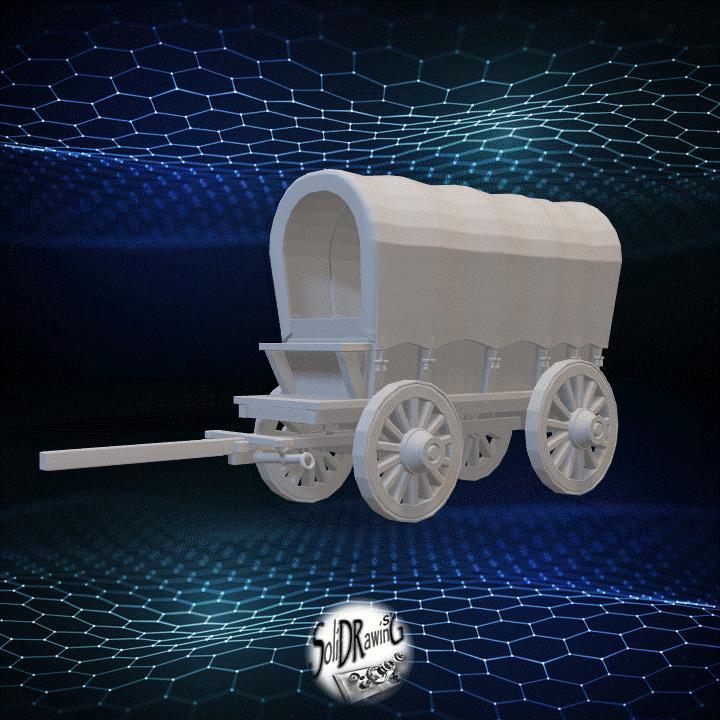 Western Wagon – SoliDRawinGs C191