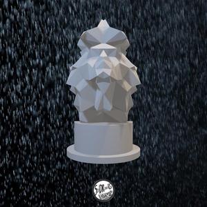 Lion Lion 2 - LowPoly - Bust - Head - Perfect Design - Easy Print - Decor - SoliDRawinGS0079