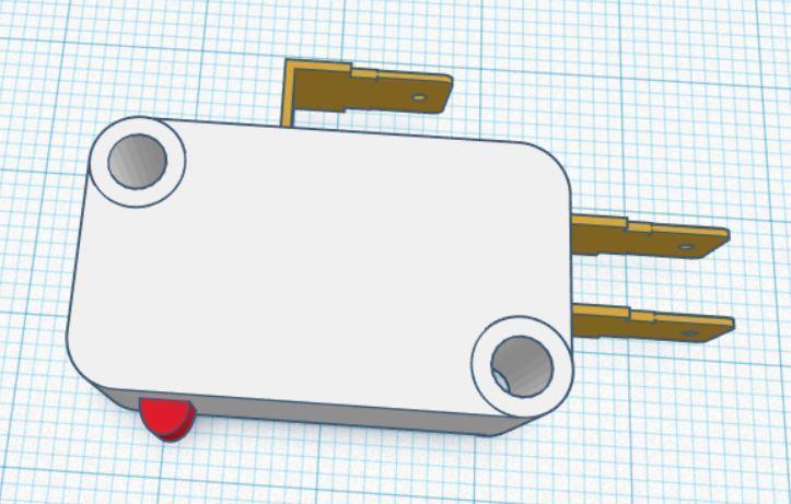 Microswitch model for arcade control design