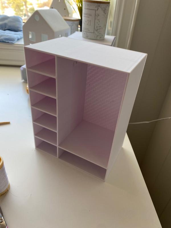 Open Closet - Ikea style - Barbie size