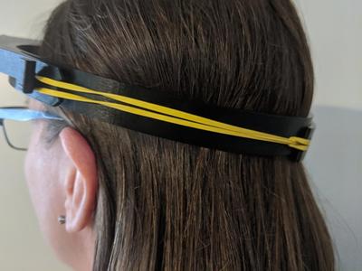 PPE Face shield frame (one piece)