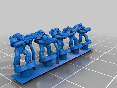 Galactic Crusaders - Special Weapons - 6-8mm
