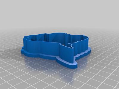 Descendants logo cookie cutter