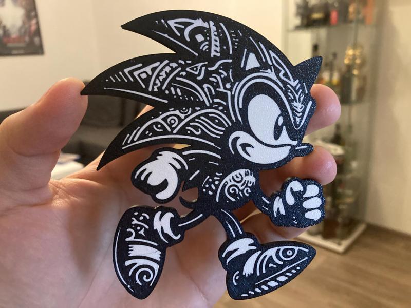Sonic ornament 