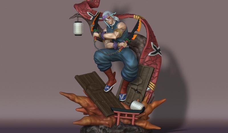 Tengen Uzui - kimetsu no yaiba stl 3d print