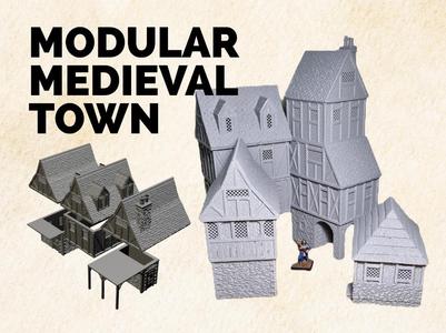 Modular Medieval Town VOL 4