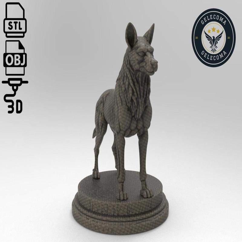 Hyena Animal 3d Printing