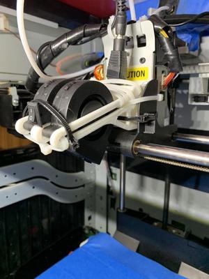 Da Vinci Pro Extruder Fan support 