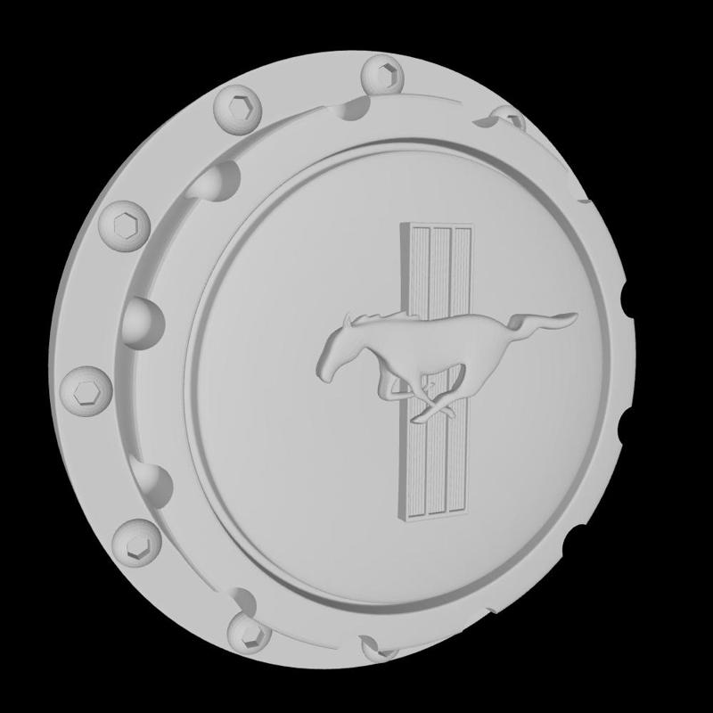 CAR GAS CAP - TOY CAR GAS CAP - FORD MUSTANG - KIDS ELECTRIC CAR GAS CAP