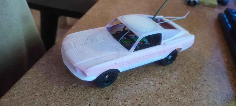 MiniZ Ford mustang 1967/68 fastback (sportroof) body