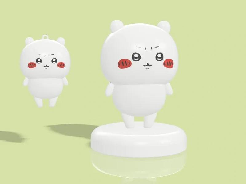 Self-deprecating Bear Shy Version, Pendant, Xiaoba