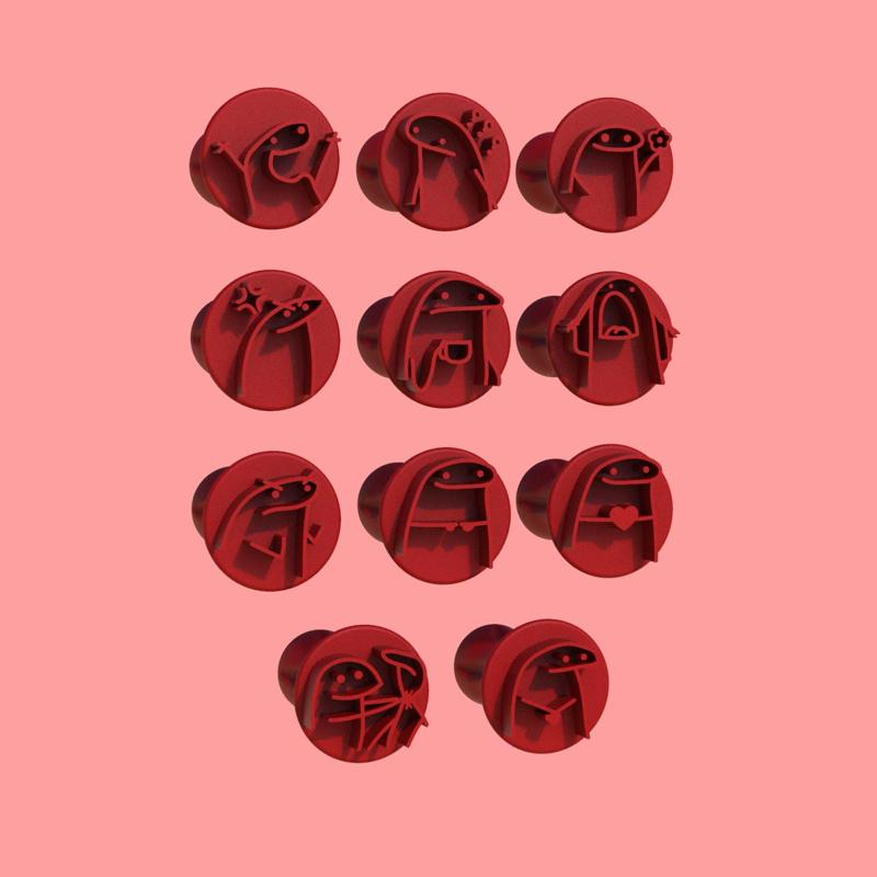 BRIGADEIRO STAMP FLORKS (BRIGADEIRO STAMP FLORKS)