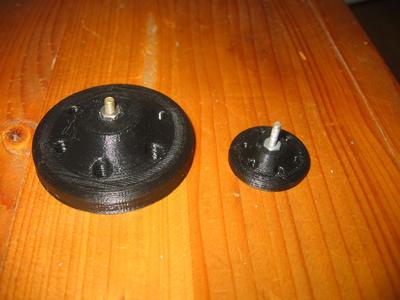 Ponceuse ((Dremel) 50mm et 25mm avec vis M3