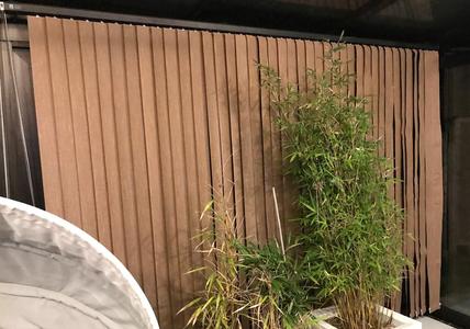 Lamella segment Curtain top holder part PETG or ABS