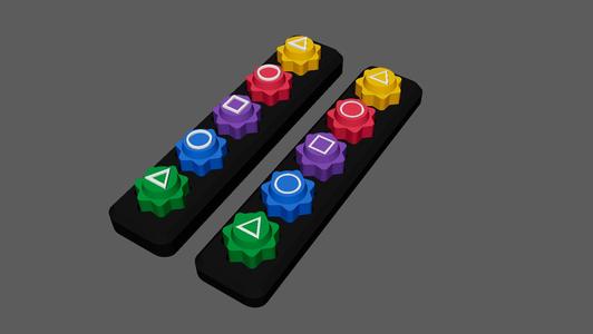 Gonggi with inner weights pocket - Squid Game