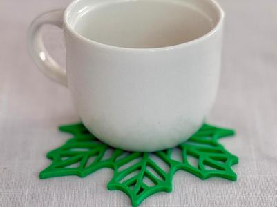 Maple Leaf Openwork Coaster