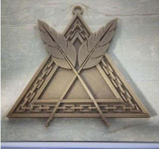 Beamtenabzeichen (Sekretär)