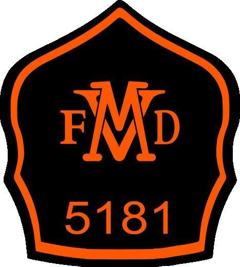 Firefighter Shield Keychain