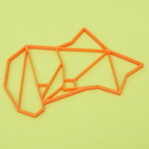 Customizable Origami Cute Fox