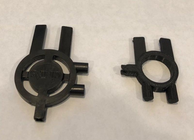 Paper Towel and Soap Dispenser and Toilet Paper Key Plus Plus ( Cintas )