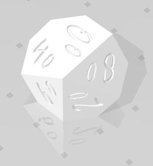 D% Sharp Edge Vertical - Scribble Font