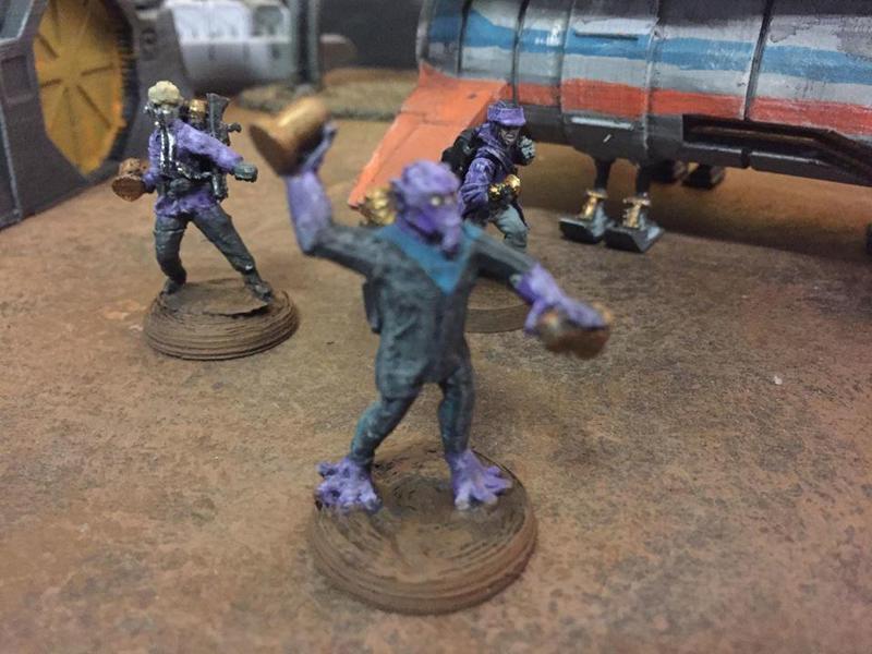 Lasat Commando with Demo Charges (Star Wars Legion Scale)