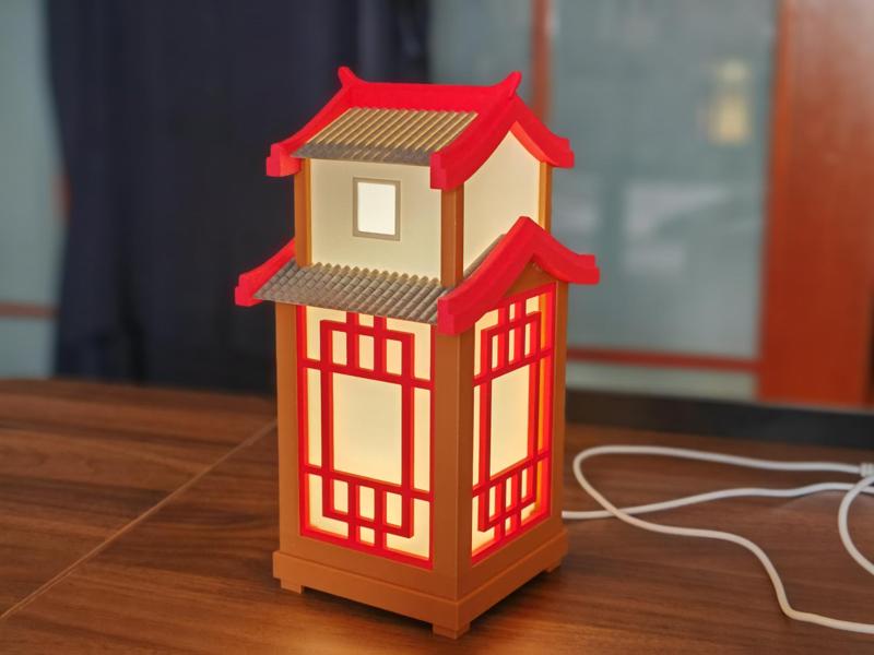 Simplified Chinese Style Ambient Light