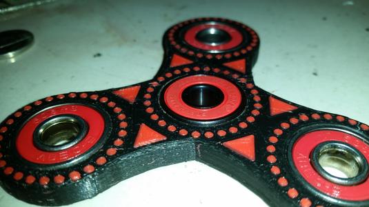 Dual Color Fidget Spinner