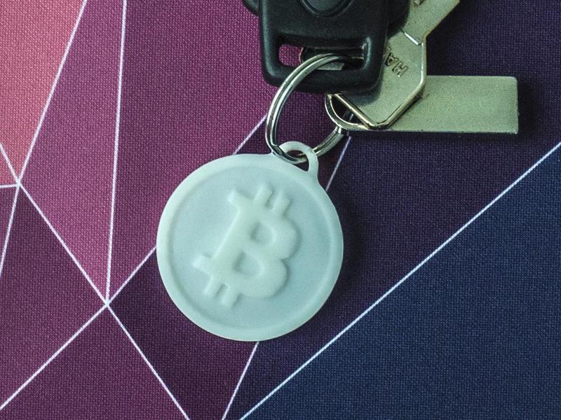 Crypto keychain: Bitcoin