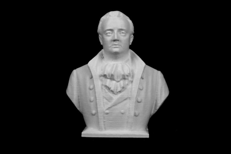 Traian Grozavescu Bust in Lugoj, Romania