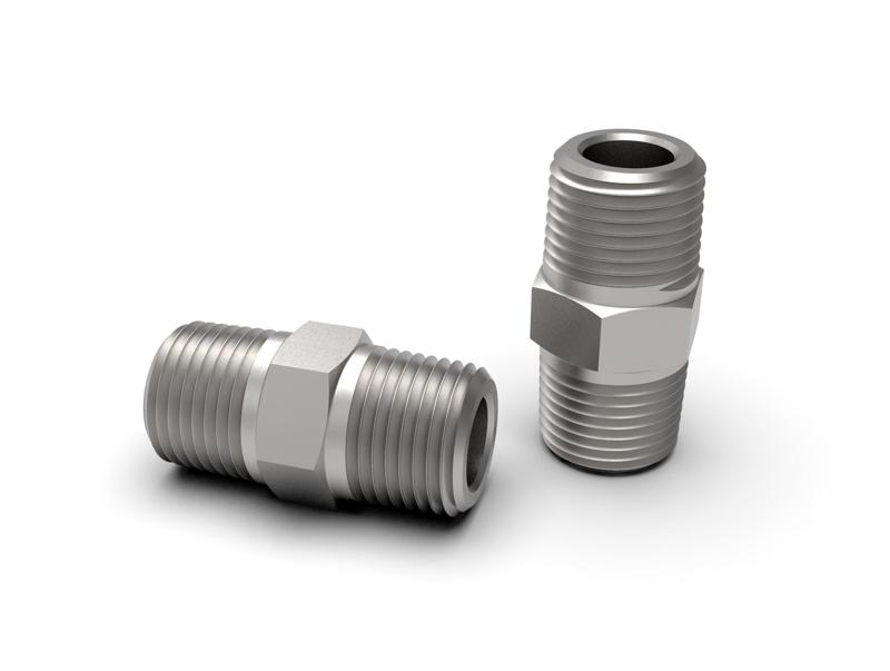 Pipe nipple 3/8" NPT