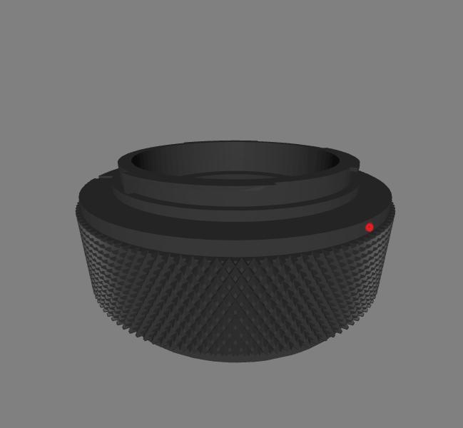 YASHICA C/Y ADAPTER TO CANON RF