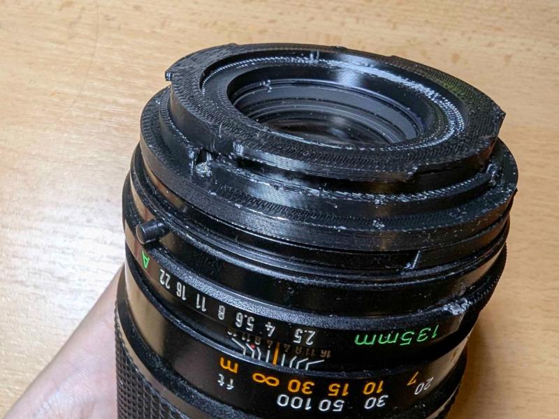 Canon FD to EF mount change