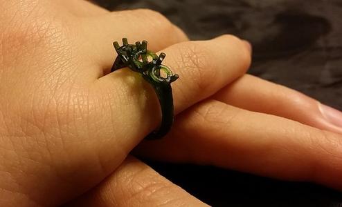 Tri_Gem Ring